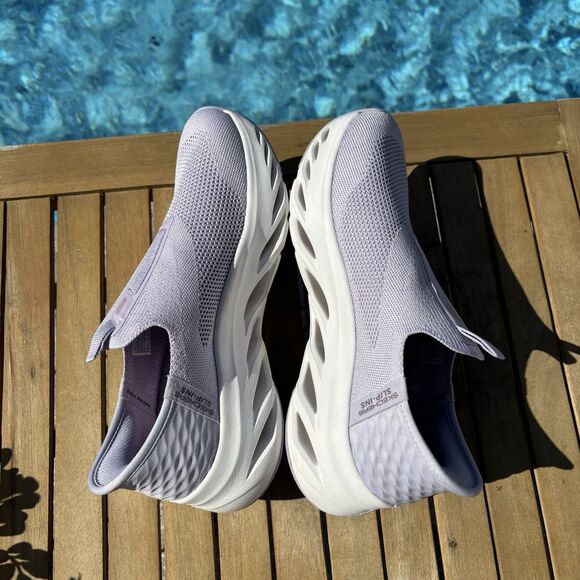 Skechers Arch Fit Glide Step Slip-ins Lavender Women’s Size 7.5 Sneakers - Picture 5 of 8